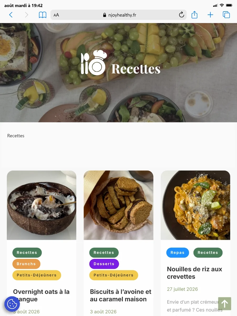 Céline GANA -njoyhealthy.fr-page-toutes-les-recettes de Njoy Healthy sur le blog de recette njoyhealthy.fr